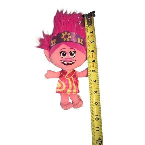 DreamWorks TrollsTopia 8-Inch Small Plush Pop Medley Poppy - Picture 3 of 4